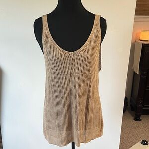 SHEIN Tan Knit Women's Tank Top